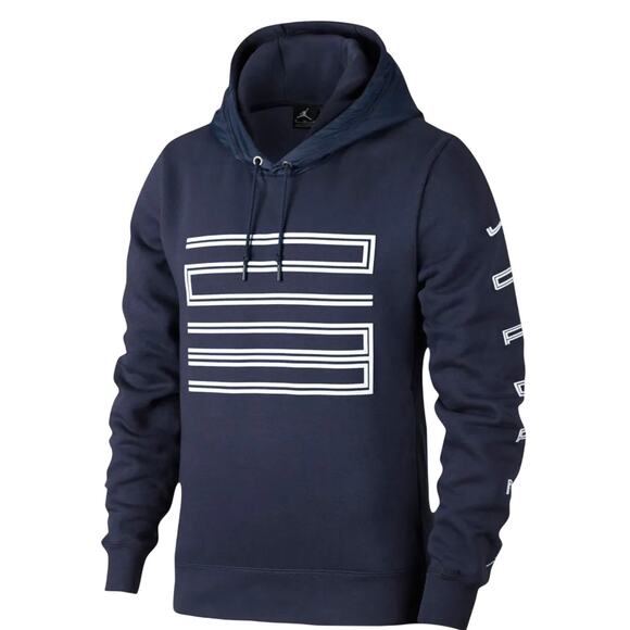 Nike Air Jordan Retro 11 Hybrid 23 Hoodie Mens Size L - Picture 1 of 10